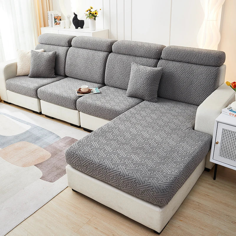New - elastic sofa references to pattern, water -repellent - new
