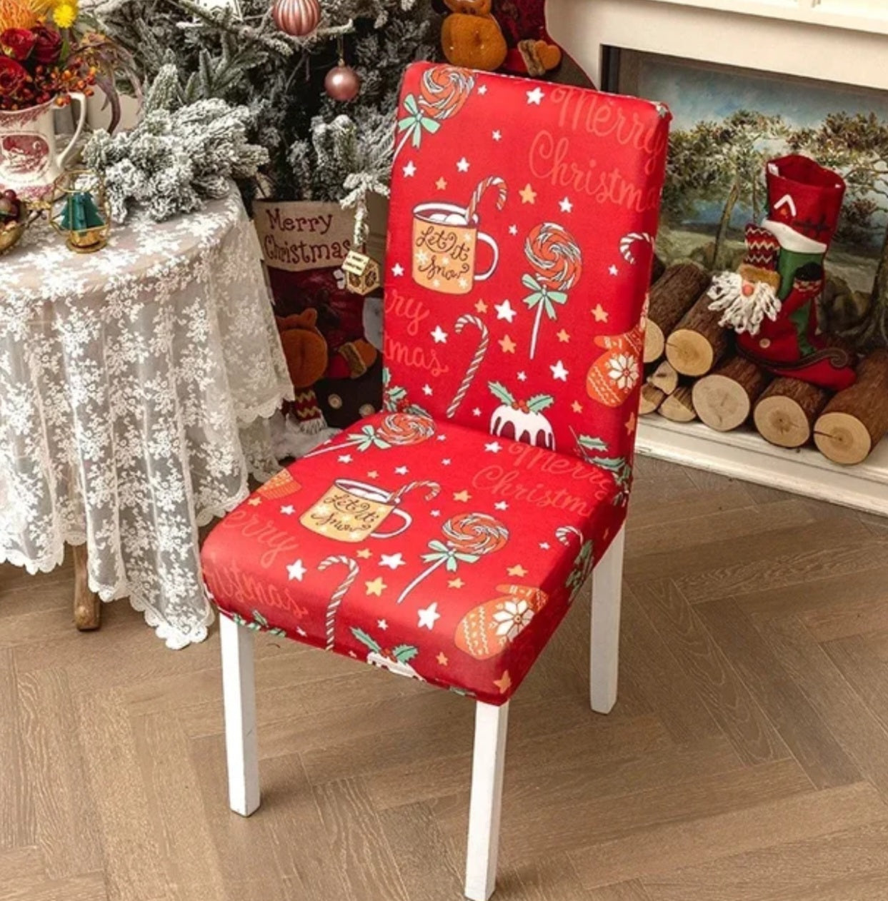 Copertine di feci per tutte le forme di sgabelli comuni limitati edizione di Natale 2