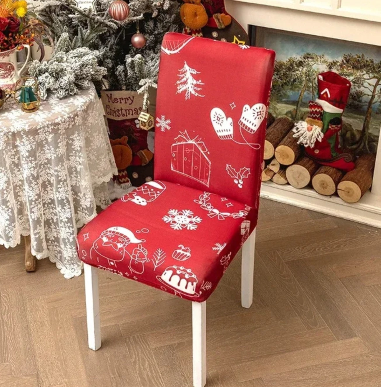 Copertine di feci per tutte le forme di sgabelli comuni limitati edizione di Natale 2