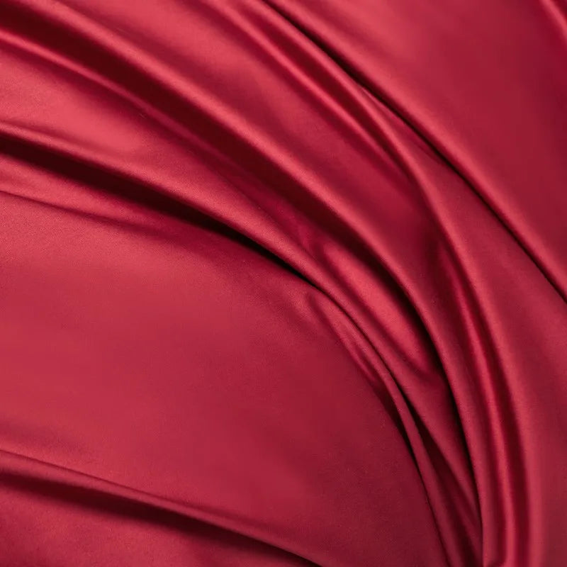 Couvercle de lit de feu de luxe en or rouge (coton 100% égyptien)