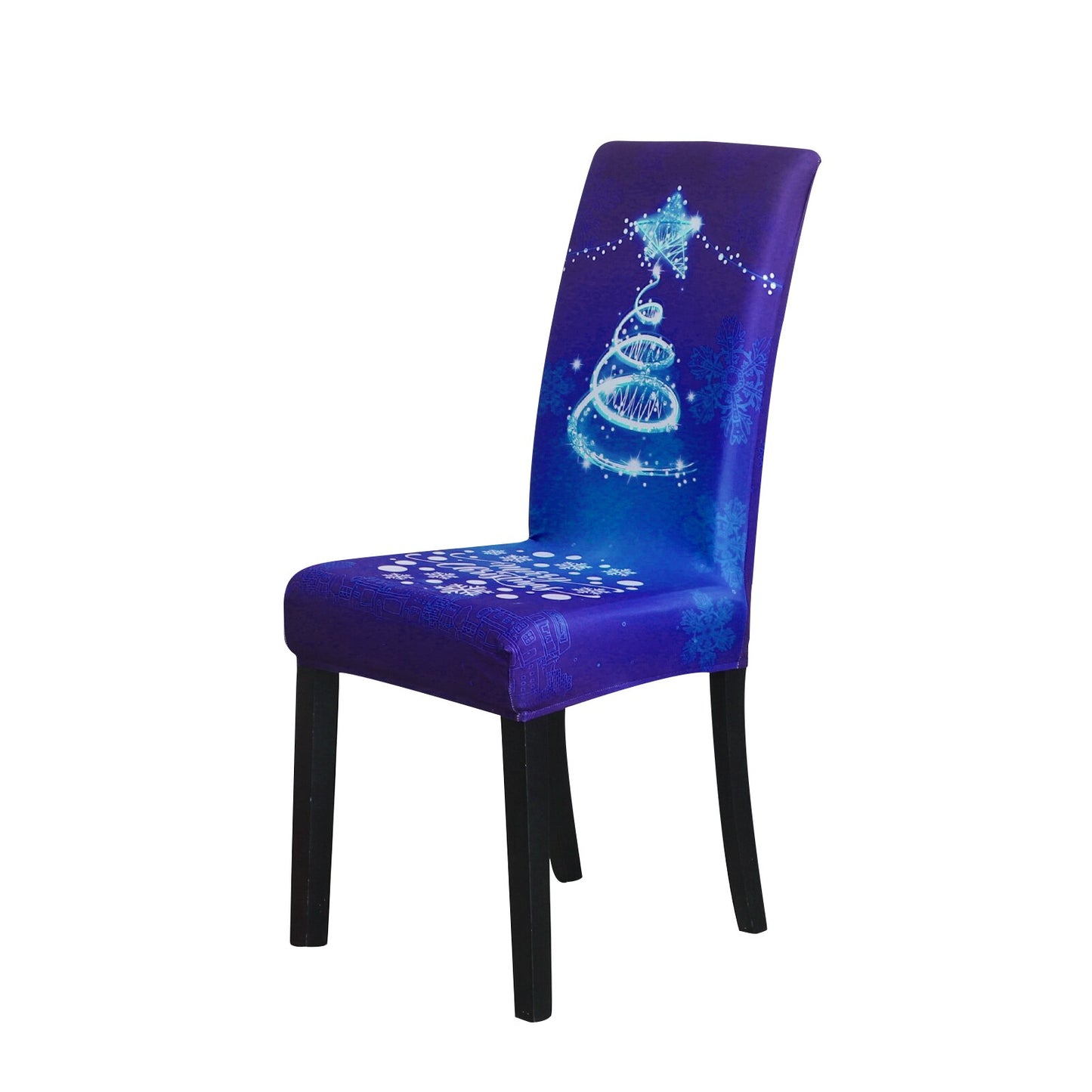 Nouveau - couvertures de chaise pour toutes les formes de selles communes Elastic Limited Christmas Edition