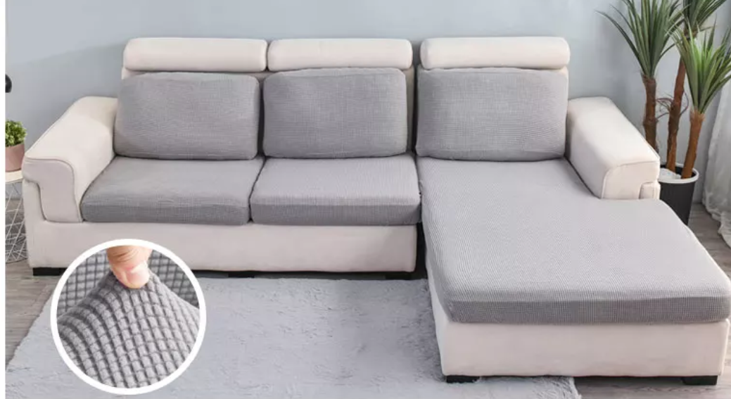 Motivi di copertura del divano elastico, acqua –