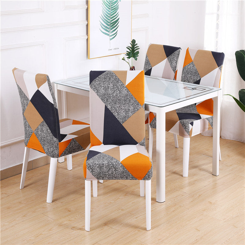 Elastic stool covers for all common stool shapes in different patterns 1