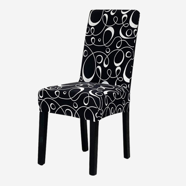 Elastic stool covers for all common stool shapes in different patterns 1