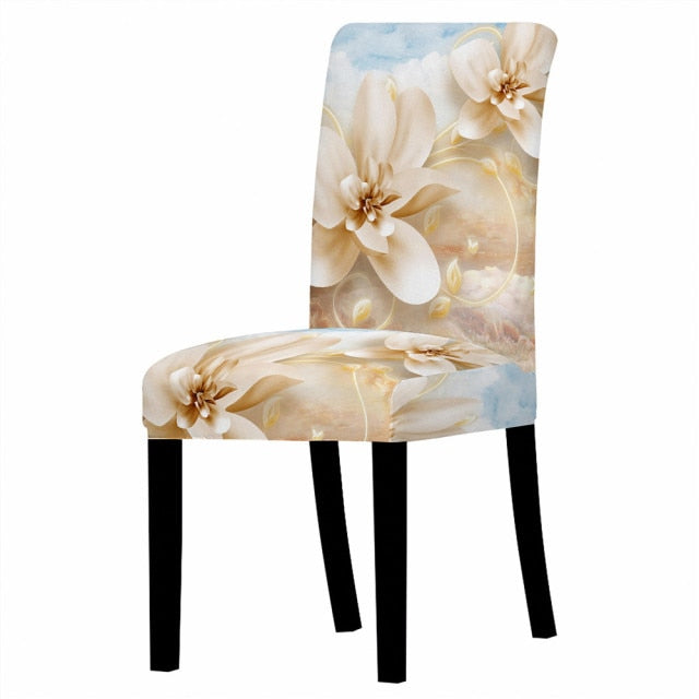 Elastic stool covers for all common stool shapes in different patterns 5