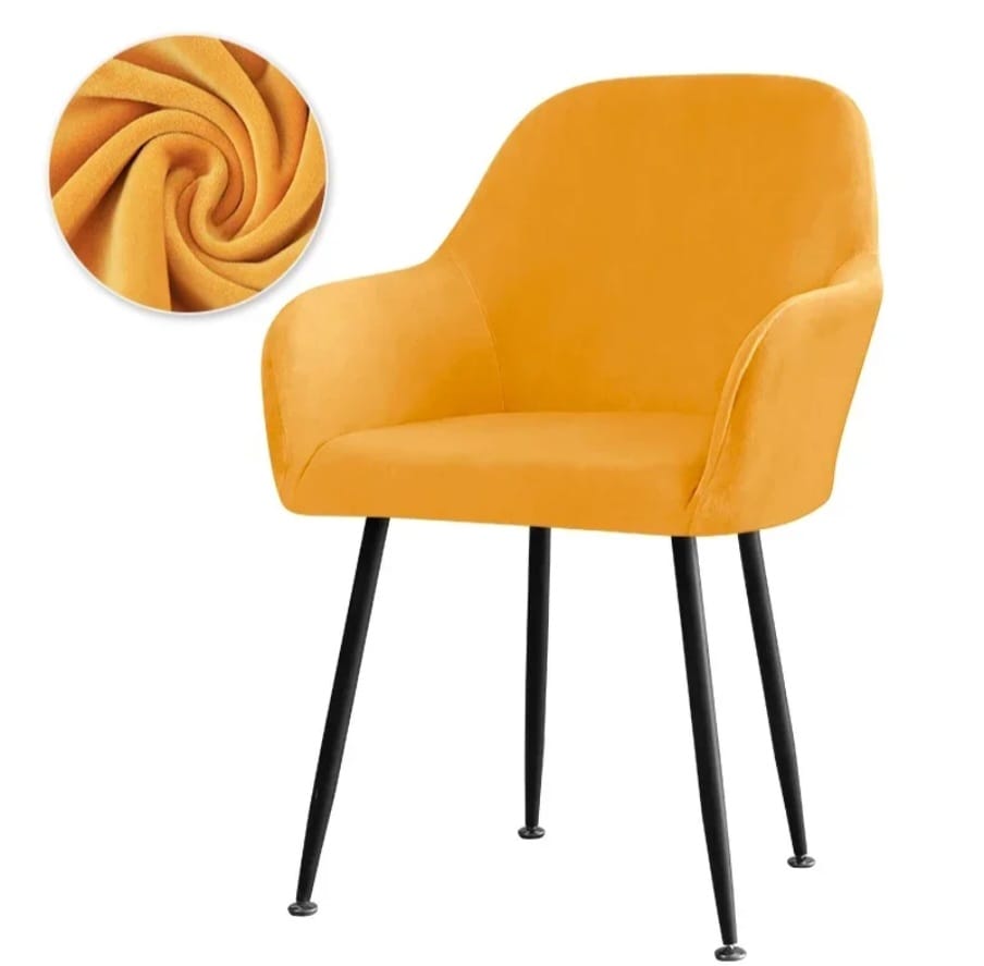 Elastic seat covers armchair