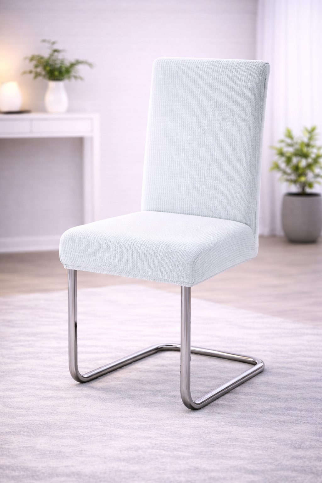 Elastische Stuhlbezüge für alle gängigen Stuhlformen MATT Karomuster 1