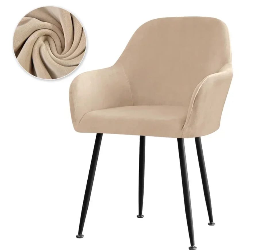 Elastic seat covers armchair