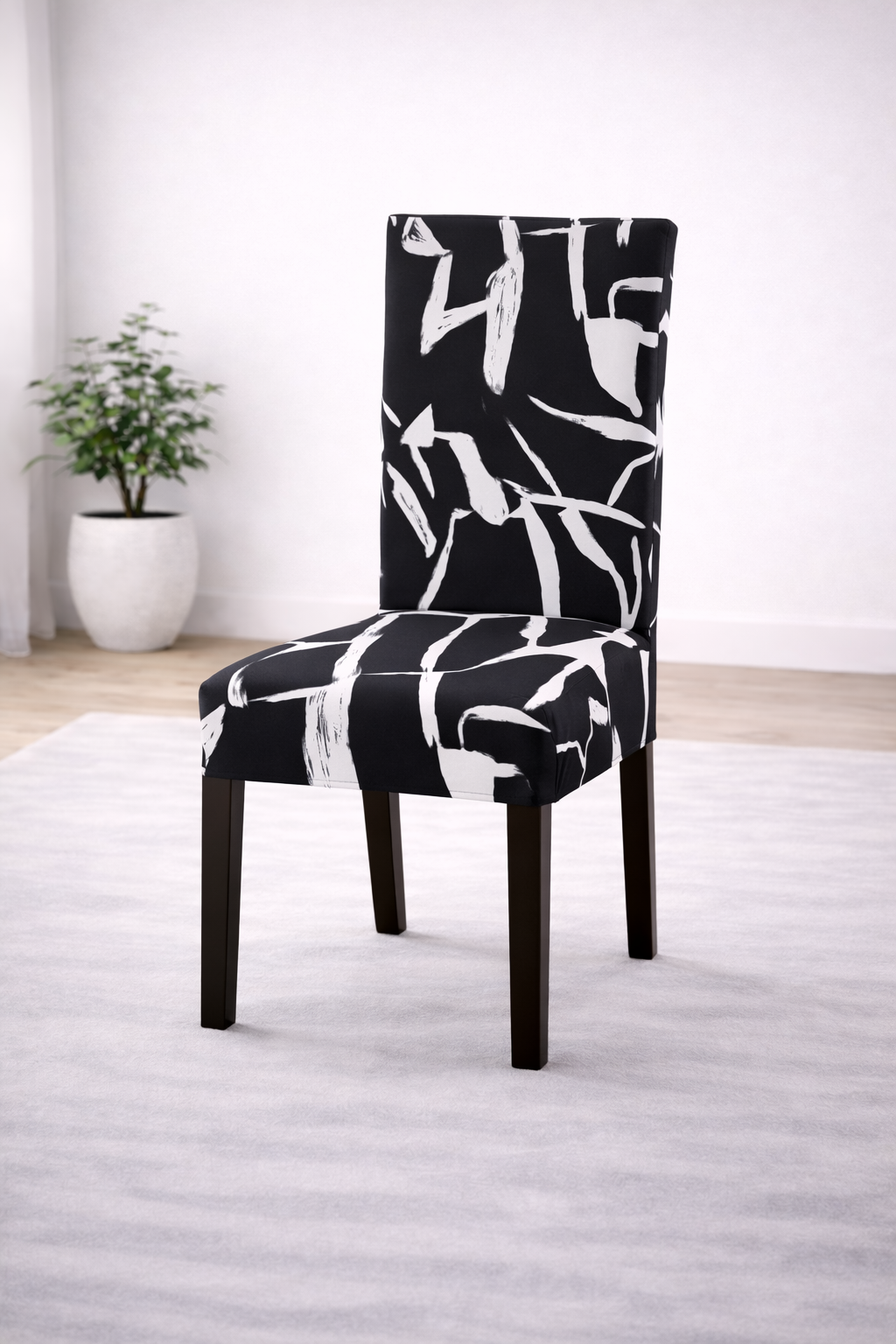 Elastische Stuhlbezüge für alle gängigen Stuhlformen in verschiedenen Muster 2