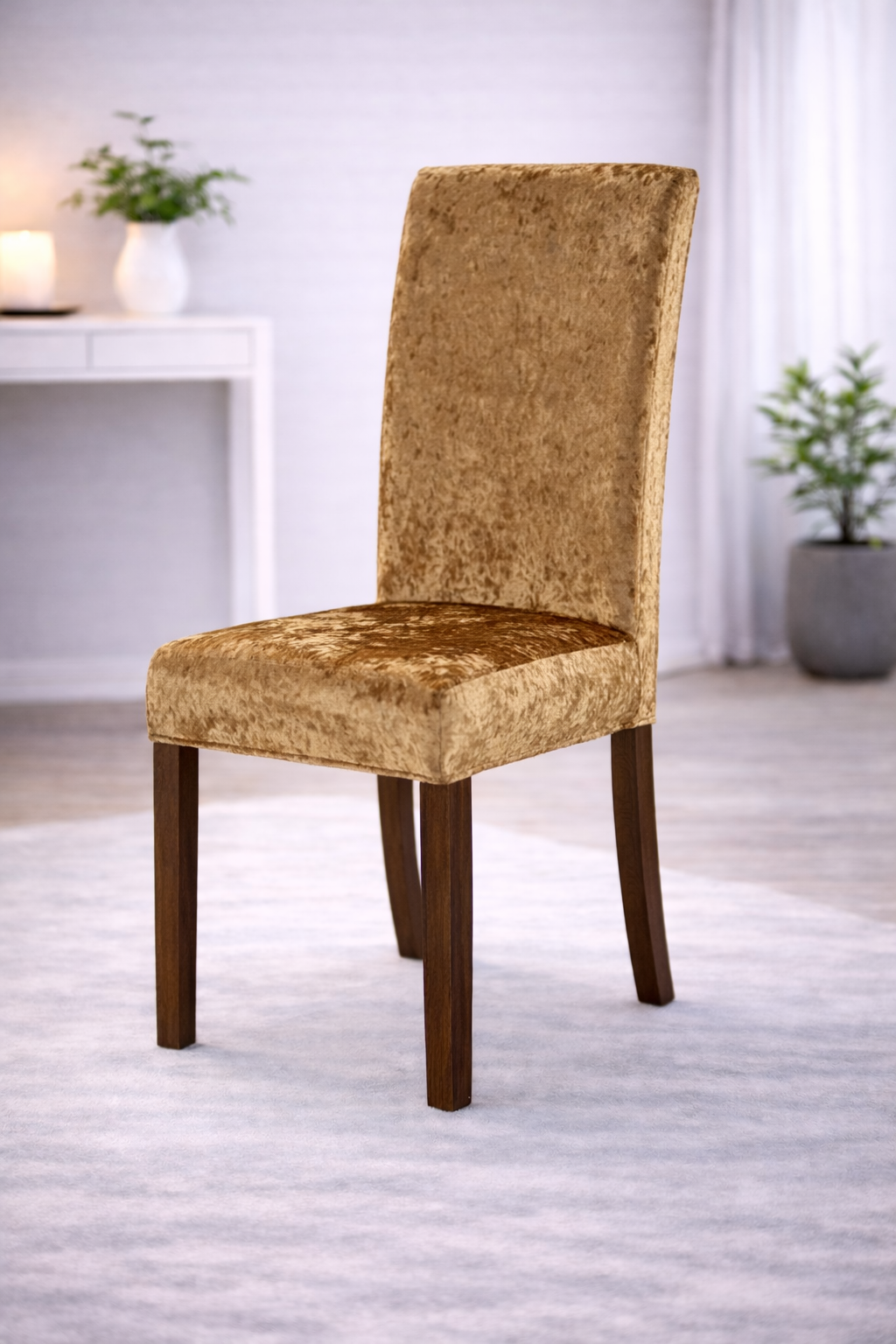 Elastische Stuhlbezüge für alle gängigen Stuhlformen GLANZ