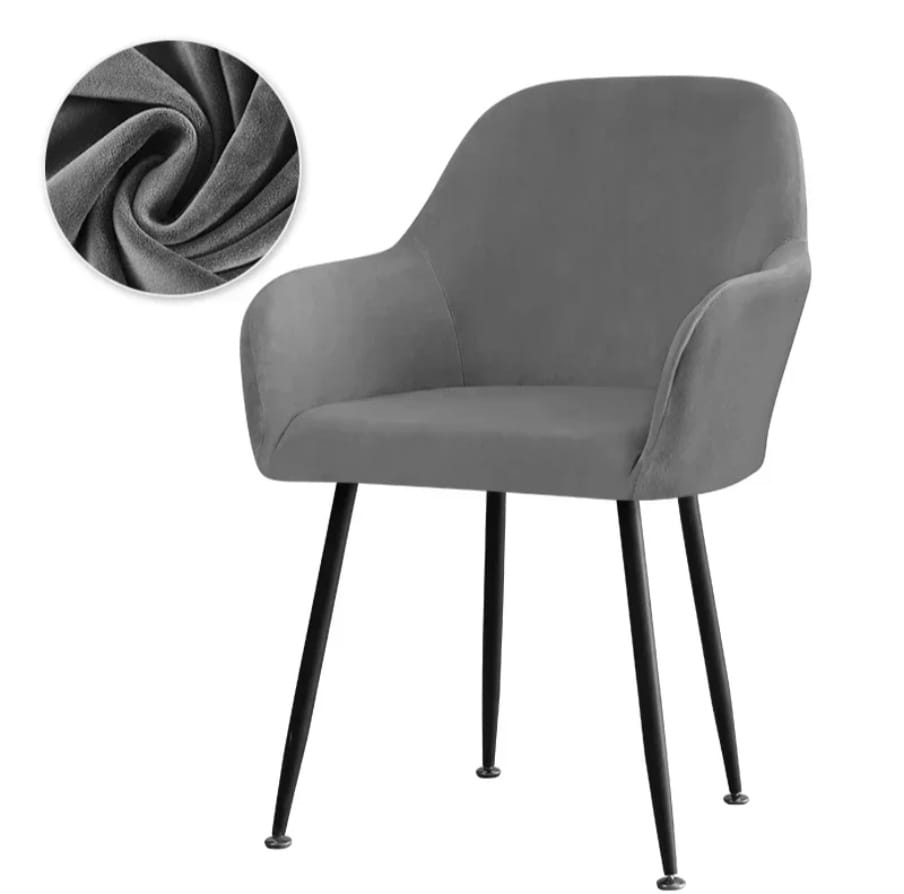 Elastic seat covers armchair