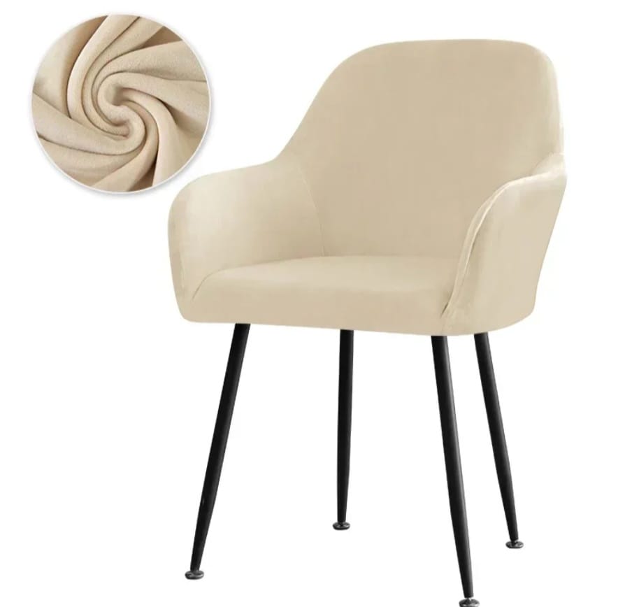 Elastic seat covers armchair