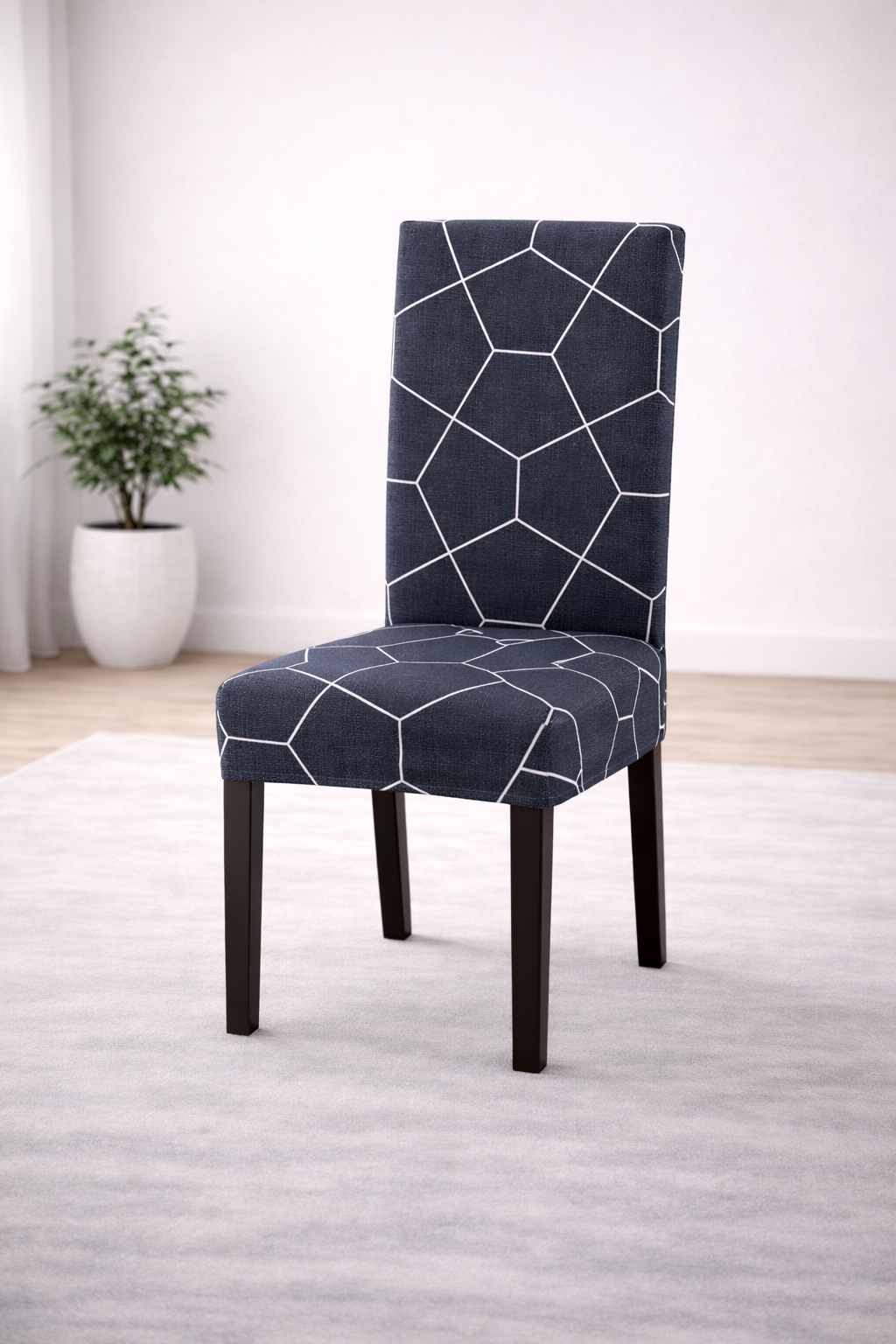 Elastische Stuhlbezüge für alle gängigen Stuhlformen in verschiedenen Muster 2