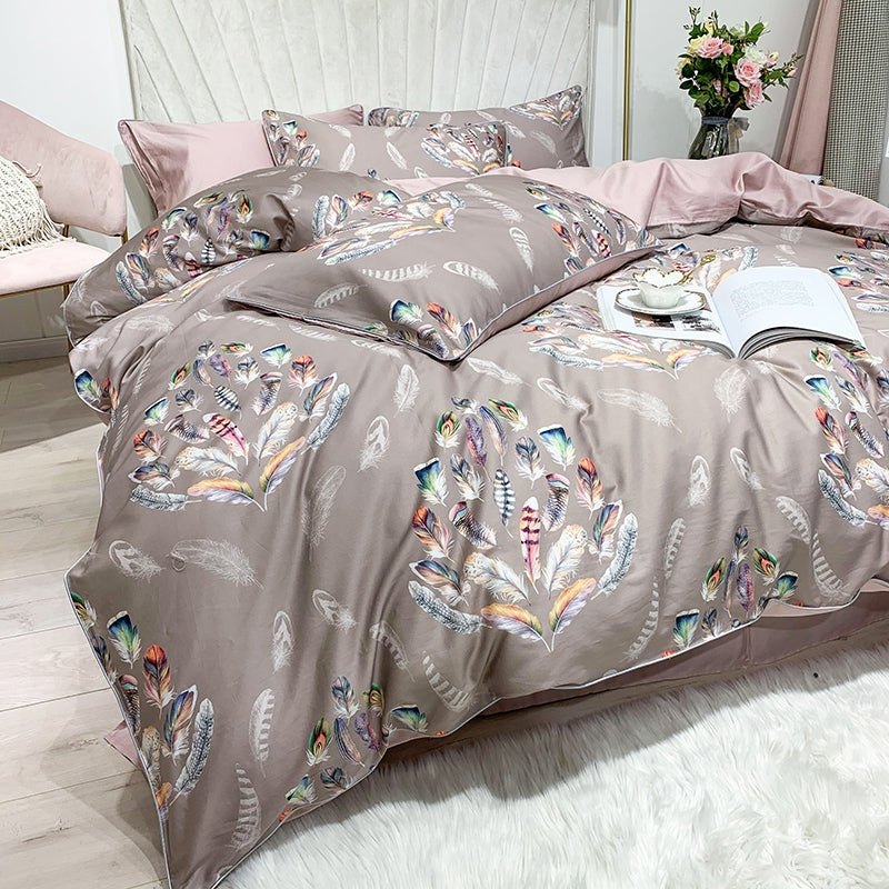 Bed linen the colorful springs (100% Egyptian cotton)