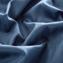 Carica l&#39;immagine nel visualizzatore della galleria, 4 set gloss blu (cotone egiziano al 100%)
