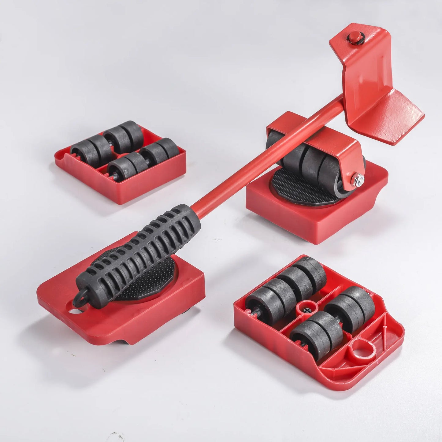 NEW EasyPusher - Practical furniture lifter and roller as an aid 5-piece set