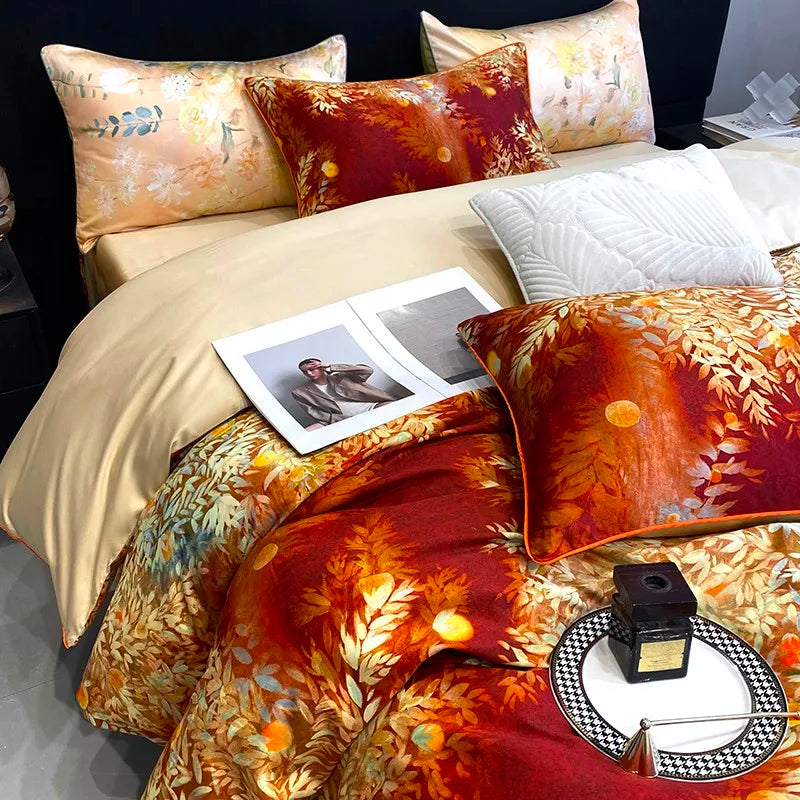 Bed linen Red Splendor (100% Egyptian cotton) 