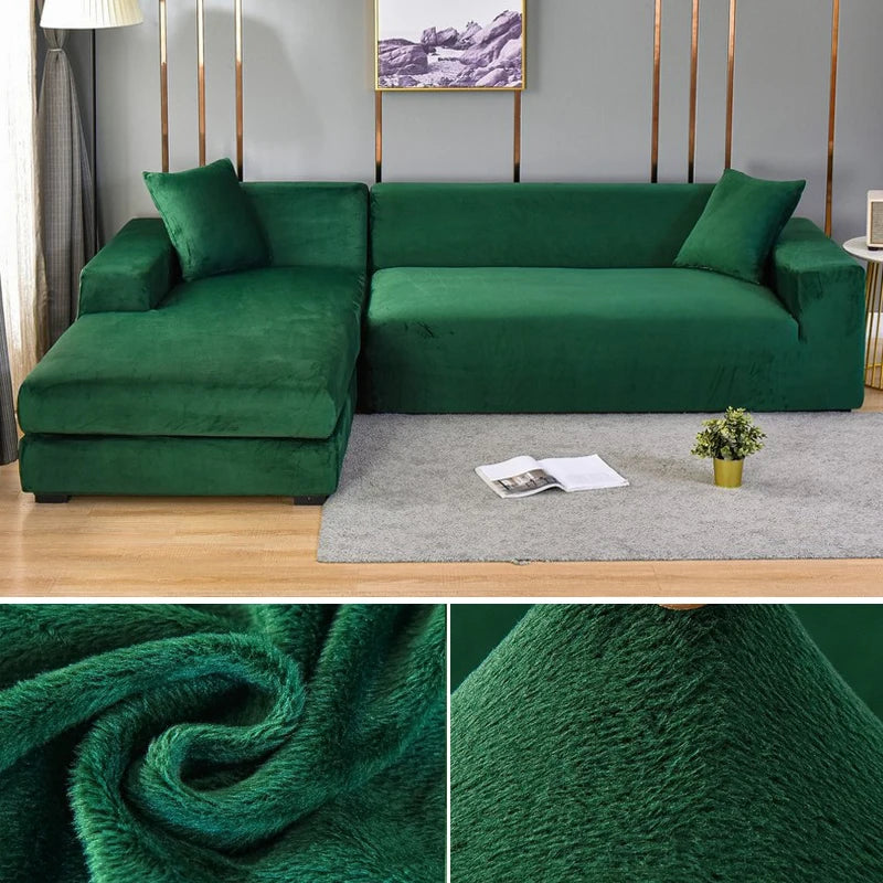 Il divano elastico copre la superficie del velluto, acqua -repo