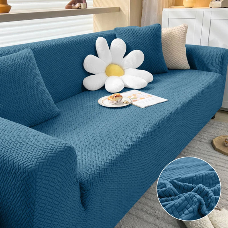 NEW - Elastic sofa covers MATT check pattern 2 - NEW