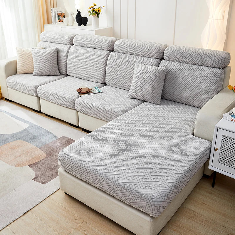 Elastic sofa covers for caroma patterns, water -repellent