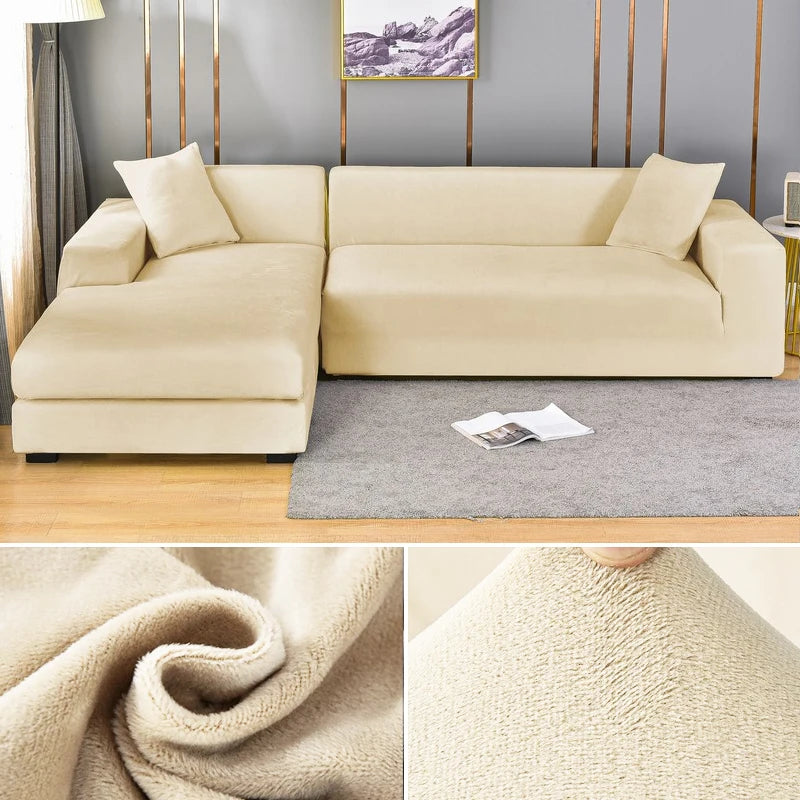 Il divano elastico copre la superficie del velluto, acqua -repo