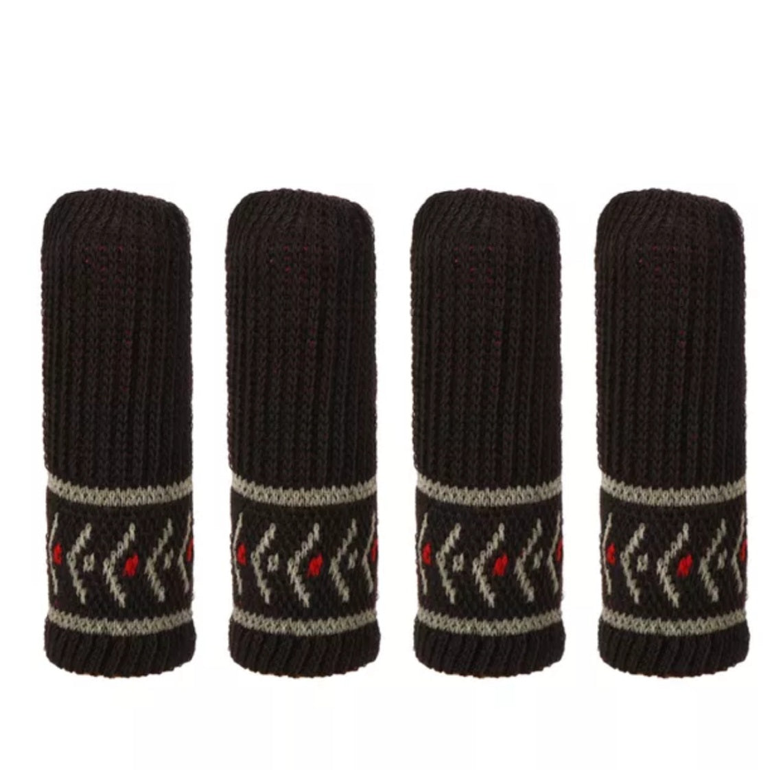 Chair and table leg socks scratch protection two colored set of 4 