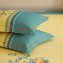 Load image into Gallery viewer, 4 Set bamboo yellow green (100% Egyptian cotton)
