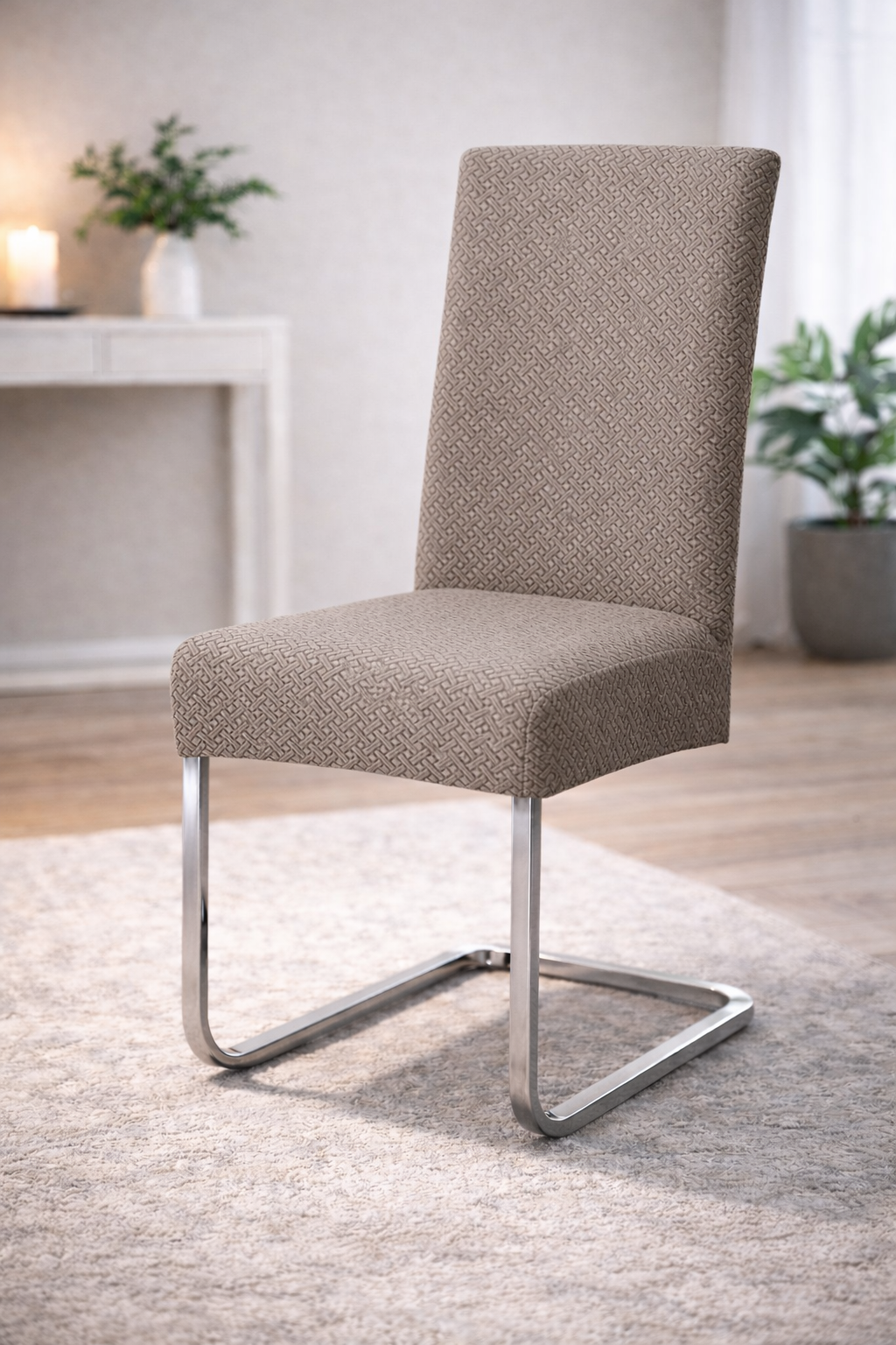 Elastische Stuhlbezüge für alle gängigen Stuhlformen MATT Karomuster 2