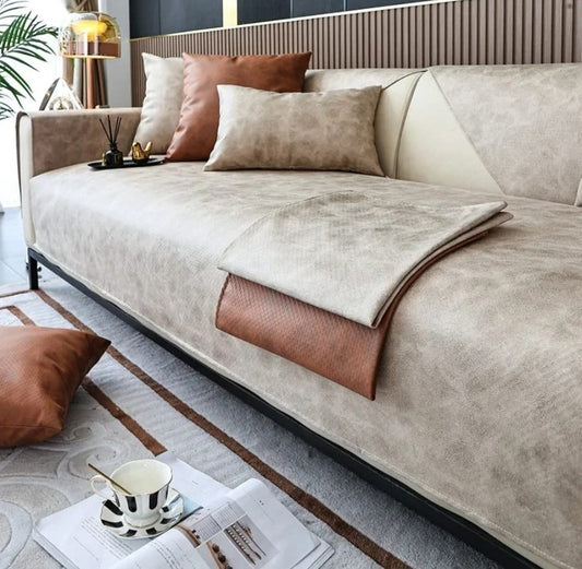 Nouveau canapé et couvercle d'oreiller