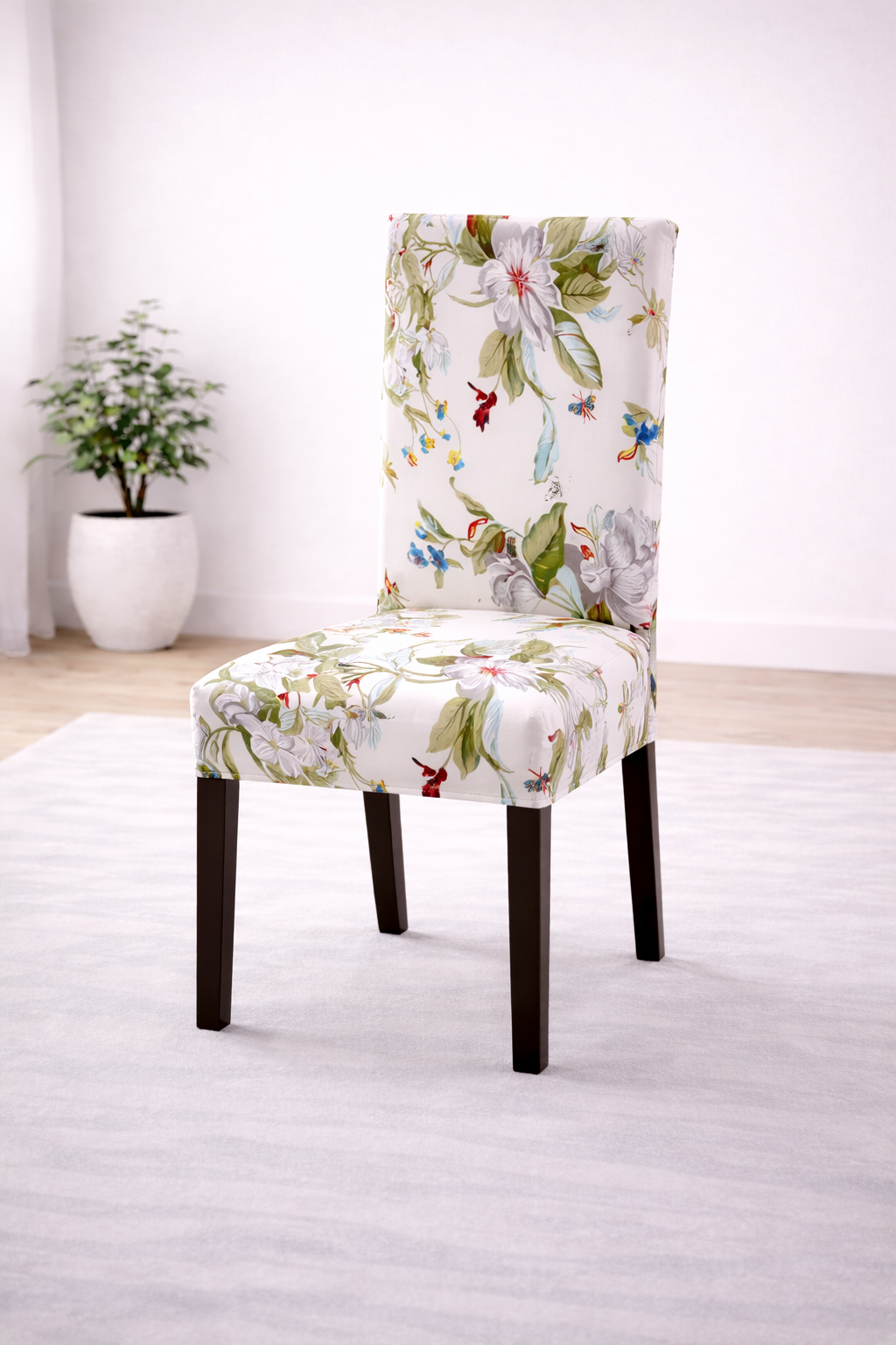 Elastische Stuhlbezüge für alle gängigen Stuhlformen in verschiedenen Muster 2