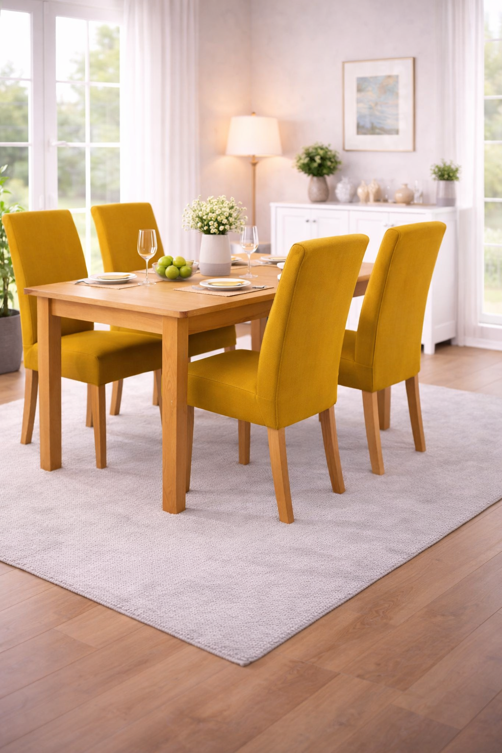 Elastische Stuhlbezüge für alle gängigen Stuhlformen MATT glatte Oberfläche