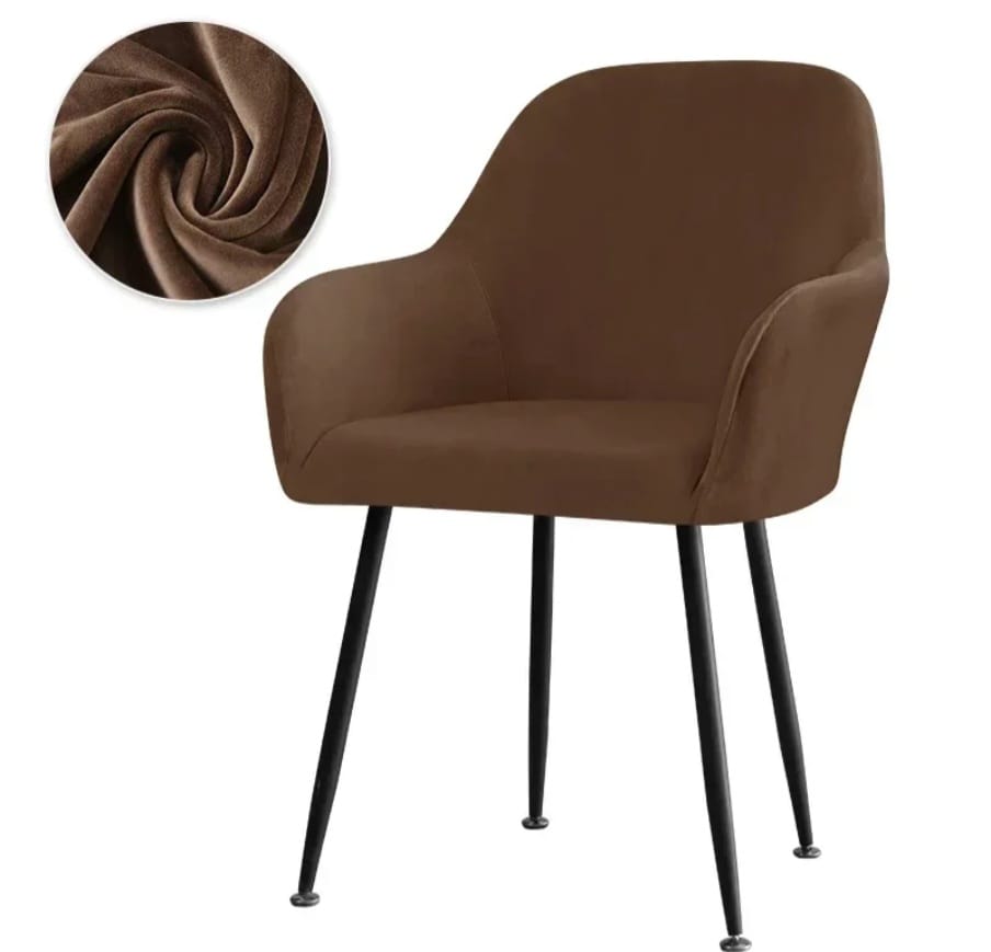 Elastic seat covers armchair