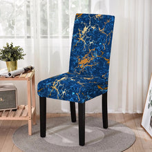 Load image into Gallery viewer, New - elastic chair covers in marble pattern - new
