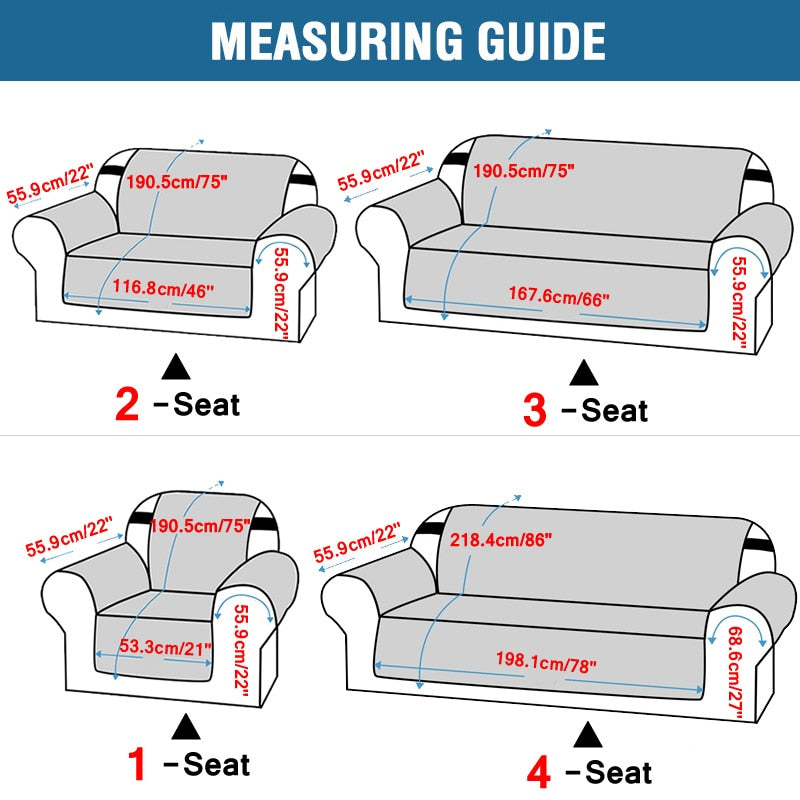 Armchair and sofa protection, water -repellent