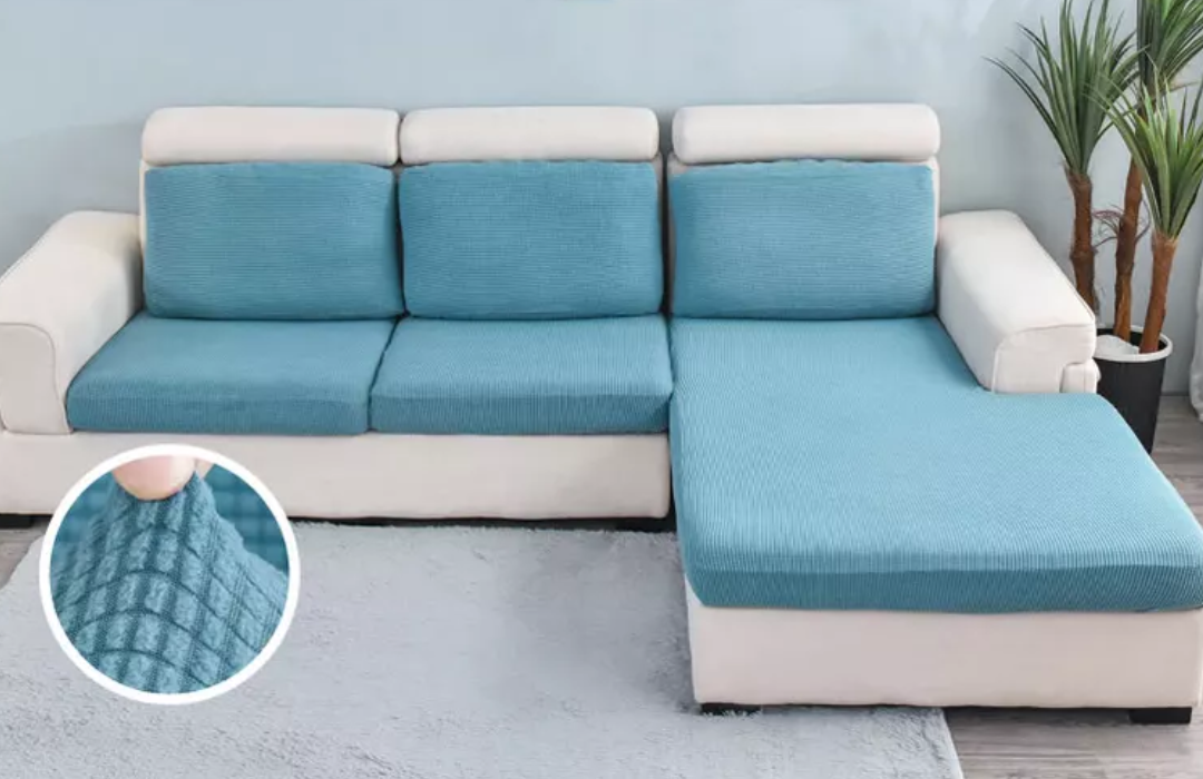 Elastic sofa coverage patterns, water -repellent