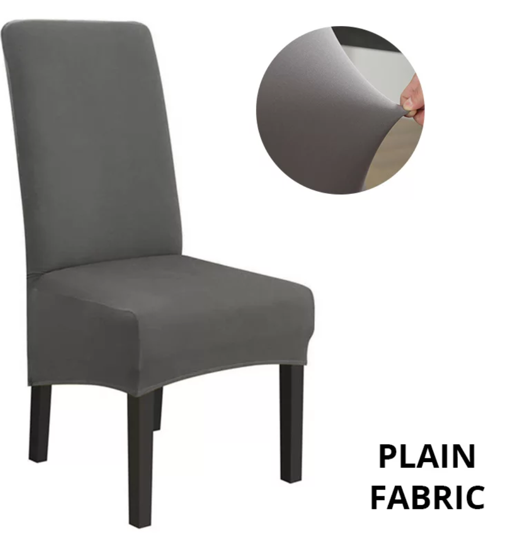 Elastic stool covers matt smooth surface extra