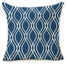 Load image into Gallery viewer, Pillow covers Home Sweet Home Blue
