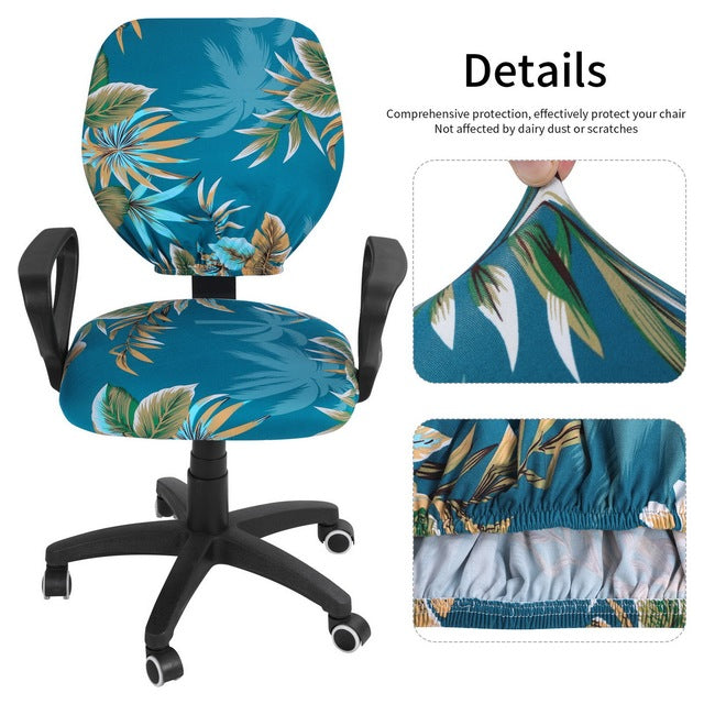 Elastic chair cover office chair