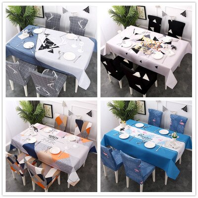 Tablecloth/chair cover set