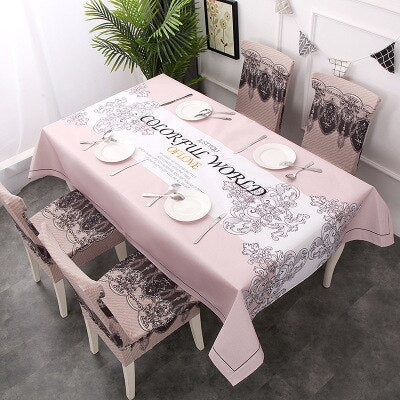 Tablecloth/chair cover set