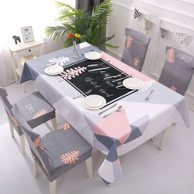 Tablecloth/chair cover set